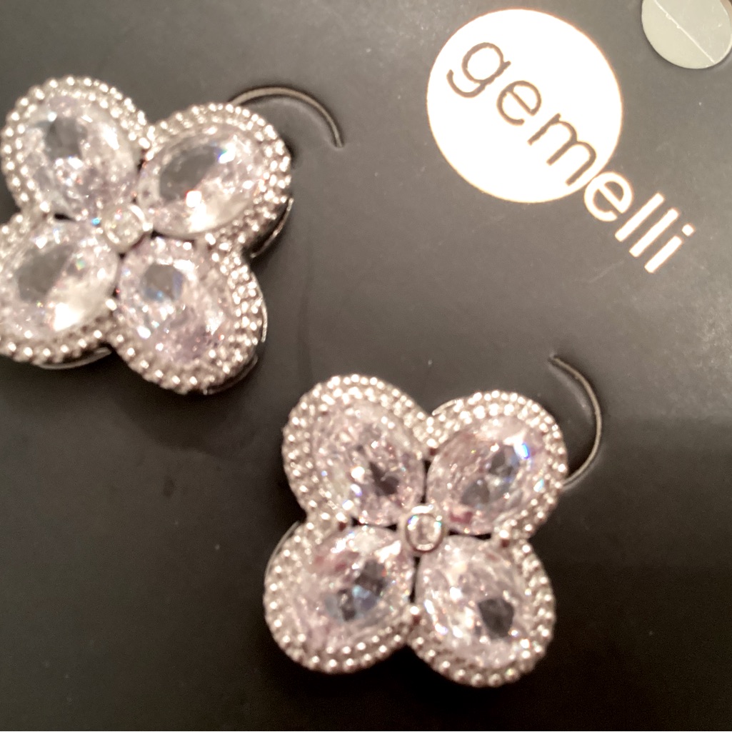 Beautiful Crystal Earrings Super Sparkle